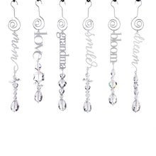 Load image into Gallery viewer, Crystal Ornament, Easter Prism, Words