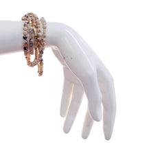 Load image into Gallery viewer, Stone Wrap Bracelet, Rhodonite