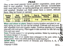 Load image into Gallery viewer, Pea - Alaska Seeds, OSC Large Pack