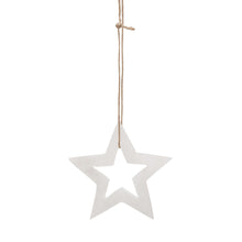 Load image into Gallery viewer, Ornament, Natural Stone Star, 3.25in