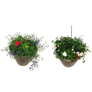 Planter, 18in, Spring Combo, Assorted