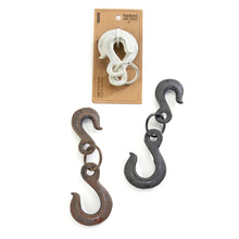 Load image into Gallery viewer, Cast Iron Double Hanging Hook, 3 Styles