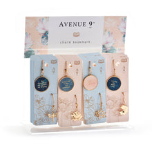 Load image into Gallery viewer, Lotus Bookmark with Sentiment & Charm, 4 Styles