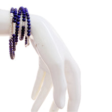 Load image into Gallery viewer, Stone Wrap Bracelet, Lapis