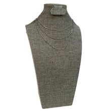 Load image into Gallery viewer, 3-Piece Openlink Chain Necklace Set, Silver