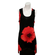 Load image into Gallery viewer, Kira Floral Asymmetrical Hem Tank Top, Red