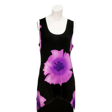 Load image into Gallery viewer, Kira Floral Asymmetrical Hem Tank Top, Purple