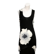 Load image into Gallery viewer, Kira Floral Asymmetrical Hem Tank Top, Grey