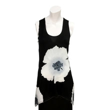Load image into Gallery viewer, Kira Floral Asymmetrical Hem Tank Top, Grey