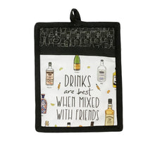 Load image into Gallery viewer, Cocktails Cotton Pot Holder, 2 Styles