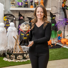 Load image into Gallery viewer, Dracula Shorty Statue with Light-Up Eyes, 16in