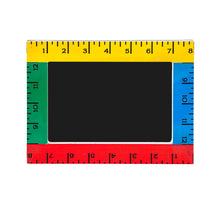 Load image into Gallery viewer, Wood Ruler Chalkboard Table Decor with Easel, 8in