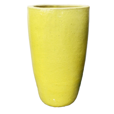 Planter, 19in, Le Croix Edgedale, Yellow
