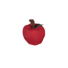 Load image into Gallery viewer, Fabric Teacher Apple Table Decor, 4.25in