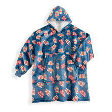 Load image into Gallery viewer, Hooded Blanket, One Size, Send Noods