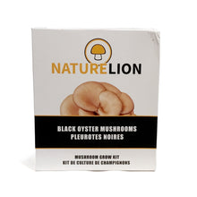 Load image into Gallery viewer, Nature Lion Black Oyster Mushroom Growing Kit