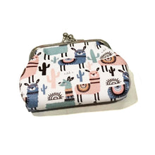 Load image into Gallery viewer, Llama Coin Purse with Metal Clasp, 6 Styles
