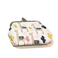 Load image into Gallery viewer, Llama Coin Purse with Metal Clasp, 6 Styles