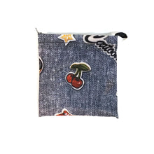 Load image into Gallery viewer, Nylon Fold-Up Bag with Snap, 15in x 14in, Assorted