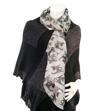 Load image into Gallery viewer, Ladies Fashion Long Scarf, Cat Print