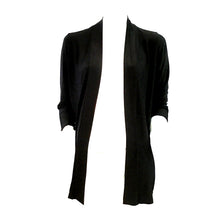 Load image into Gallery viewer, Vera Long Sleeved Short Jacket, Black
