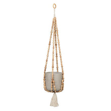 Load image into Gallery viewer, Hexagon Bead Plant Hanger, 34in