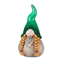 Load image into Gallery viewer, Ceramic Lady Gnome Statue, 10in