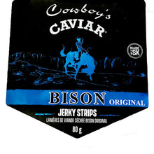 Load image into Gallery viewer, Cowboy&#39;s Caviar, Bison Strips, 80g

