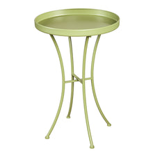 Load image into Gallery viewer, Sage Metal Accent Table
