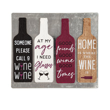 Load image into Gallery viewer, Wine Bottle Magnets, Set of 4