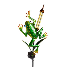 Load image into Gallery viewer, Solar Leaping Frog Garden Stake, 2 Styles