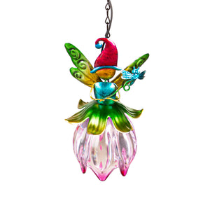 Solar Hanging Whimsy Fairy Lantern, 20in