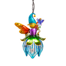 Load image into Gallery viewer, Solar Hanging Whimsy Fairy Lantern, 20in
