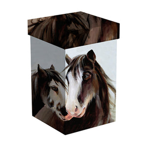Horse Pair Ceramic Mug w/Box, 17oz