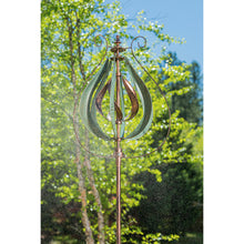 Load image into Gallery viewer, Misting Tulip Spinner Garden Stake, 87.5in
