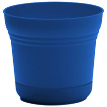 Load image into Gallery viewer, Planter, 12in, Saturn with Saucer, Classic Blue
