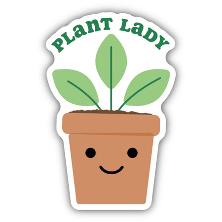 Plant Lady Sticker, 3in