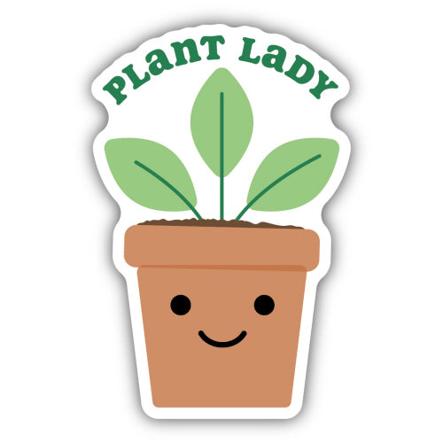 Plant Lady Sticker, 3in