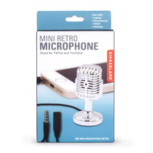 Load image into Gallery viewer, Mini Retro Microphone