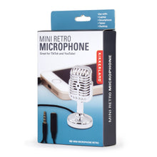 Load image into Gallery viewer, Mini Retro Microphone