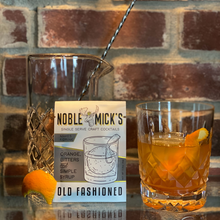 Load image into Gallery viewer, Noble Mick's Cocktail Mix, Old Fashioned