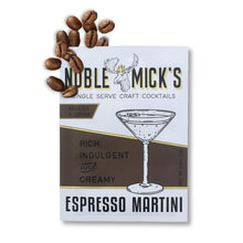 Load image into Gallery viewer, Noble Mick's Cocktail Mix, Espresso Martini