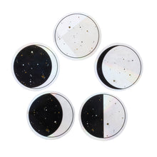 Load image into Gallery viewer, Moon Phase Suncatcher Window Sticker