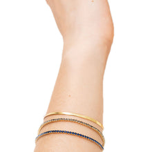 Load image into Gallery viewer, Scout S&S Bracelet Trio, Montana Blue/Gold