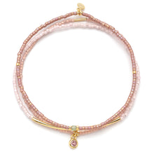 Load image into Gallery viewer, Scout Miyuki Bracelet Trio, Blush/Gold