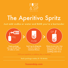Load image into Gallery viewer, Fuse & Sip Infusion, Aperitivo Wine Spritz