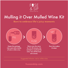 Load image into Gallery viewer, Fuse & Sip Infusion, Mulling It Over Mulled Wine