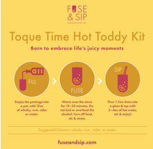 Load image into Gallery viewer, Fuse & Sip Infusion, Toque Time Hot Toddy