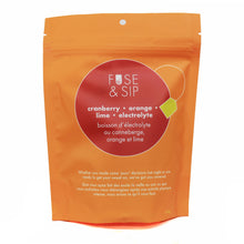 Load image into Gallery viewer, Fuse & Sip Electrolyte, Cranberry Orange Lime