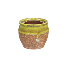 Load image into Gallery viewer, Pot, 4in, Ceramic Drip Glazed, 4 Asst